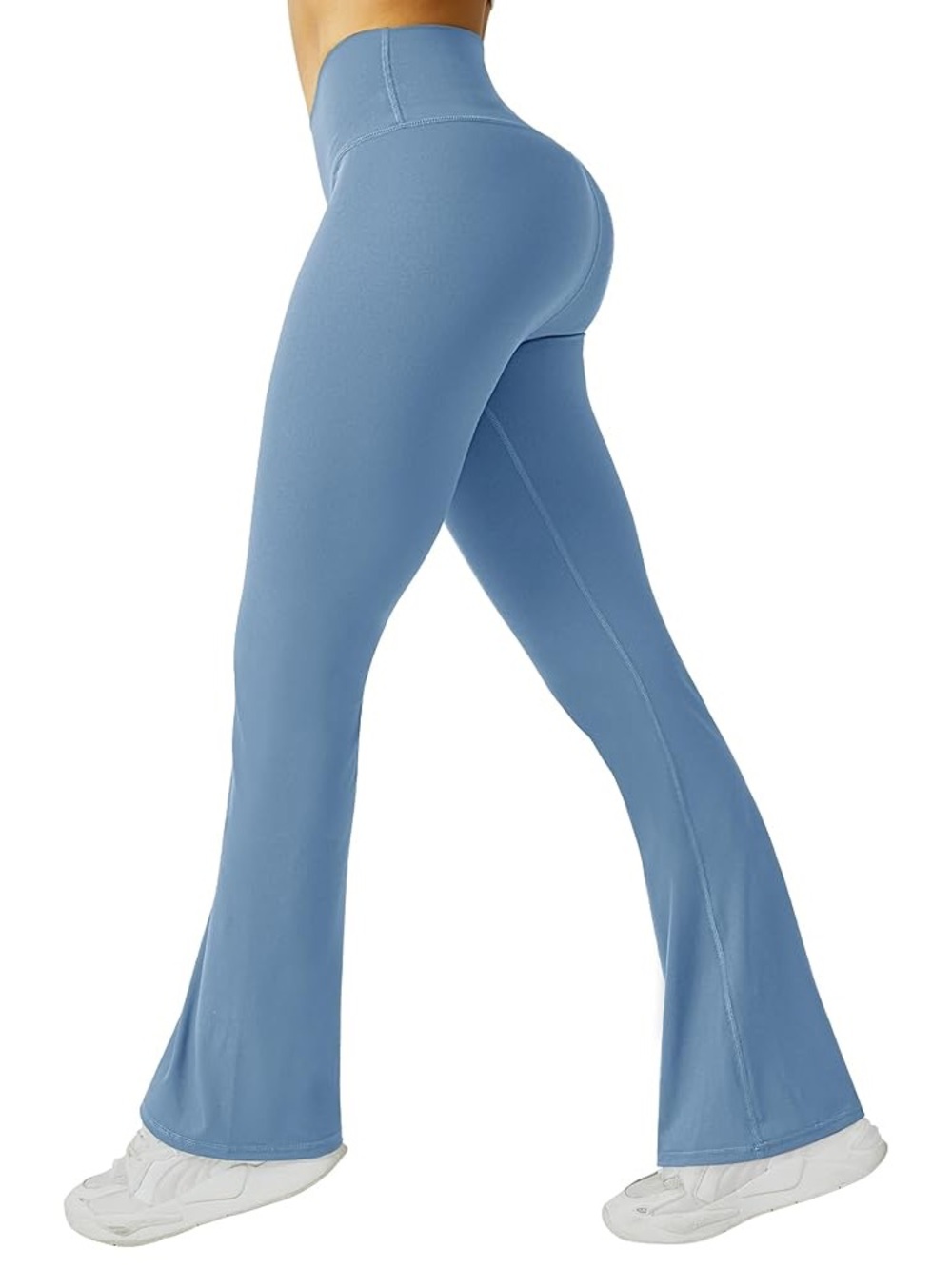 size M women Active Leggings - Dusty Blue